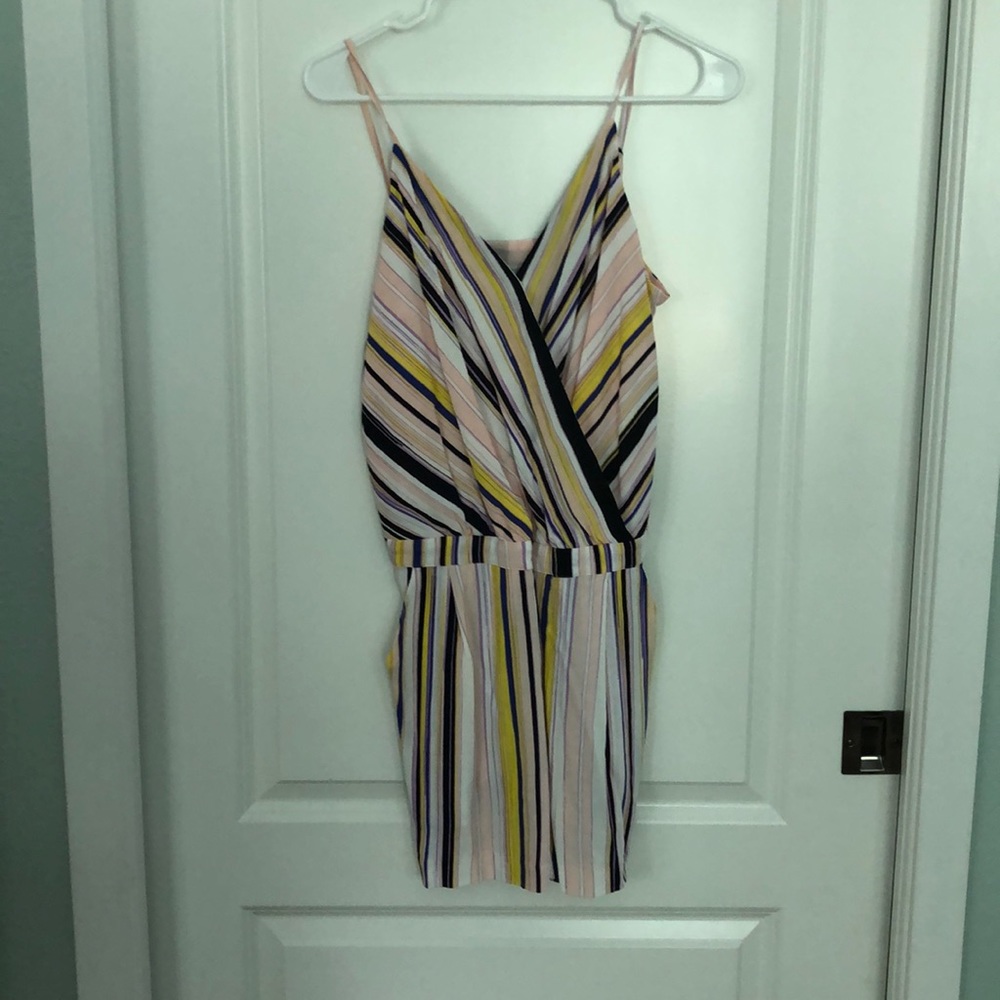 1. State striped romper